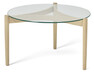 Tria - Soffbord, Ø 65 H 40 cm - Vit