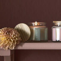 Candy - Doftljus, Peppercorn Shea, brinntid 15 h, 70 gr - inspiration