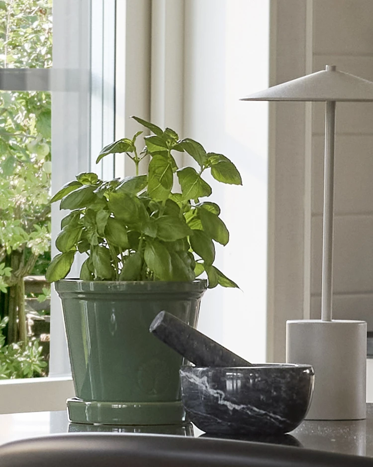 Saltsjö - Kruka, H 13 Ø 14 cm - inspiration