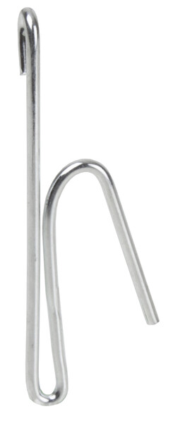 Kirsch - 1-fingerkrok, låg fattning, 10-pack - Grå