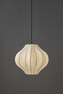 Aria - Taklampskärm,  H38 Ø43 cm - Vit