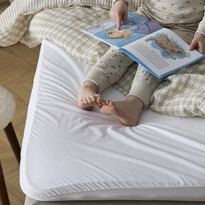Värna - Madrasskydd med fuktspärr, B 120 cm - inspiration