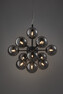 Essa - Taklampa H56,5 Ø52 cm - Svart