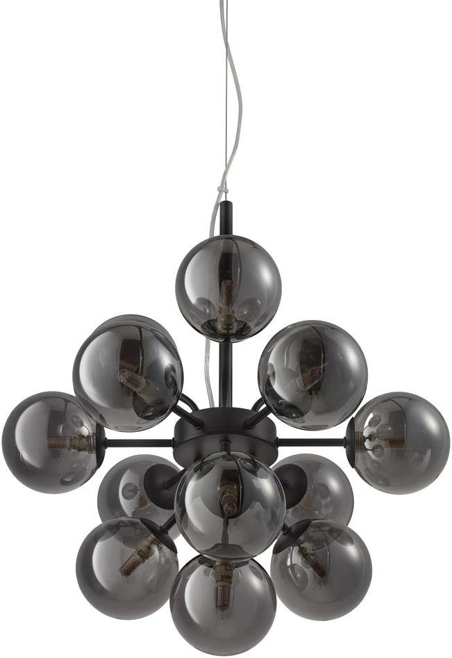 Essa - Taklampa H56,5 Ø52 cm - Svart