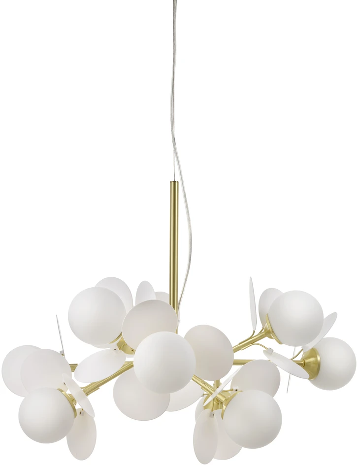 Diana - Taklampa H42 Ø62 cm - Gul
