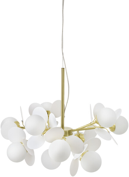 Diana - Taklampa H42 Ø62 cm - Gul