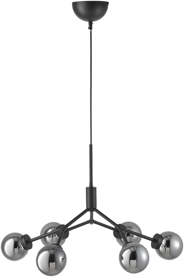 Melvin - Taklampa, Ø65 cm - Svart
