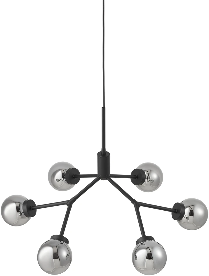 Melvin - Taklampa, Ø65 cm - Svart