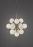 Essa - Taklampa H56,5 Ø52 cm - Gul