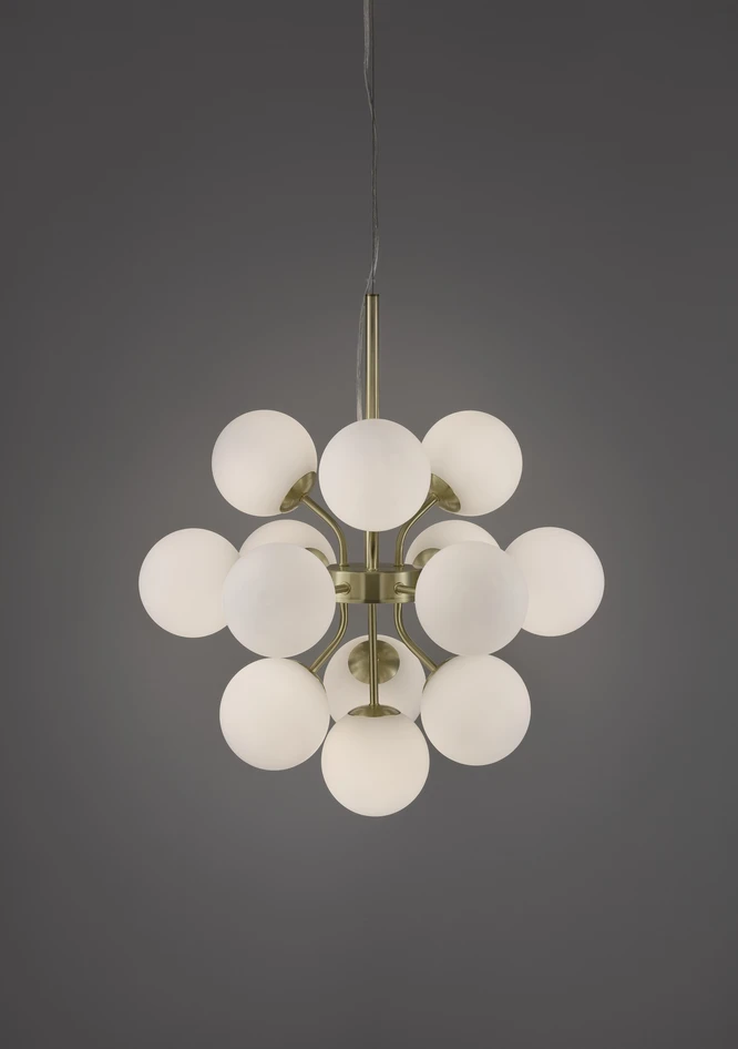 Essa - Taklampa H56,5 Ø52 cm - Gul