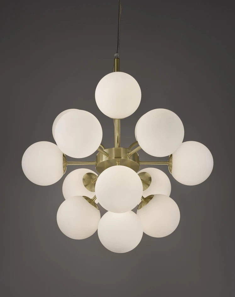 Essa - Taklampa H56,5 Ø52 cm - Gul