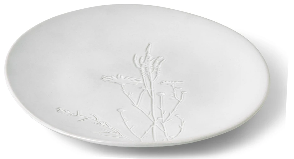 Iris - Assiett, Ø 20 cm - Vit