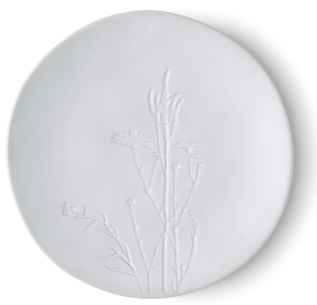 Iris - Assiett, Ø 20 cm - Vit