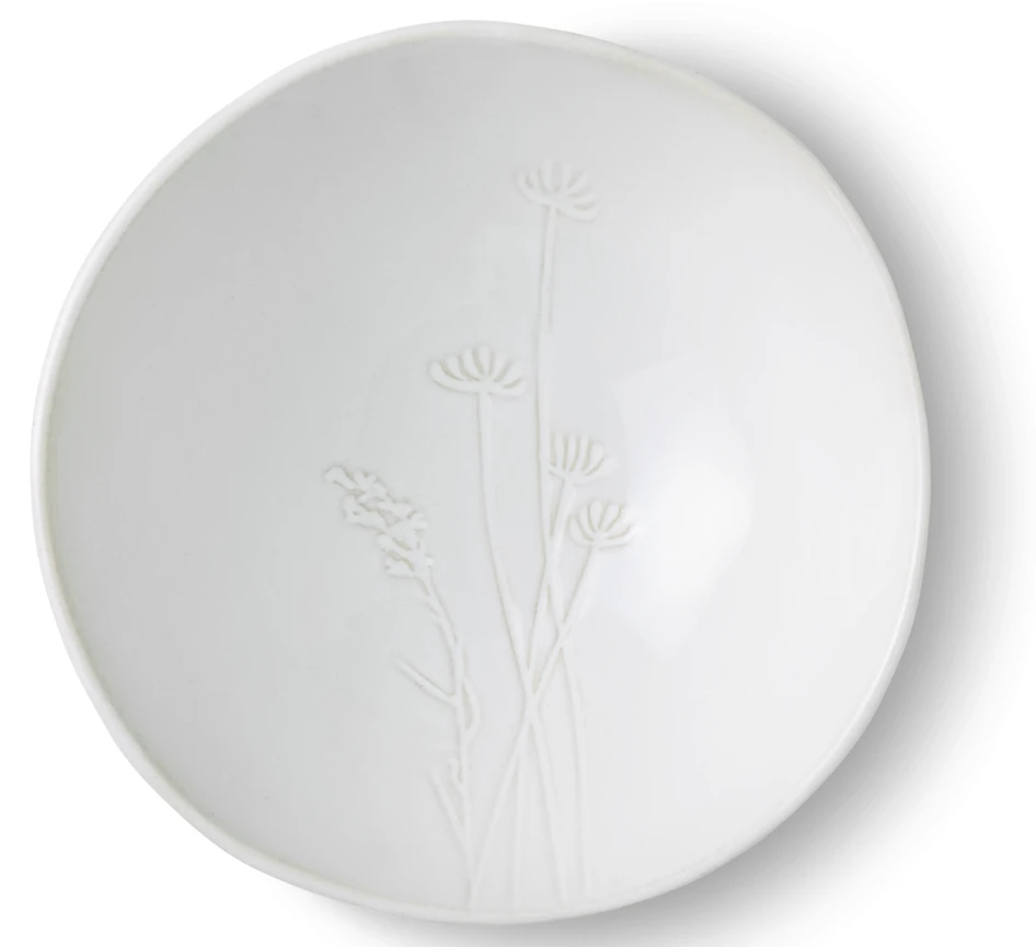 Iris - Skål, H 5,8 Ø15 - Vit