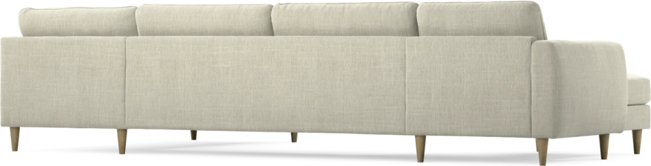 Bridge - 3-sits soffa med schäslong vänster och divan höger - Beige