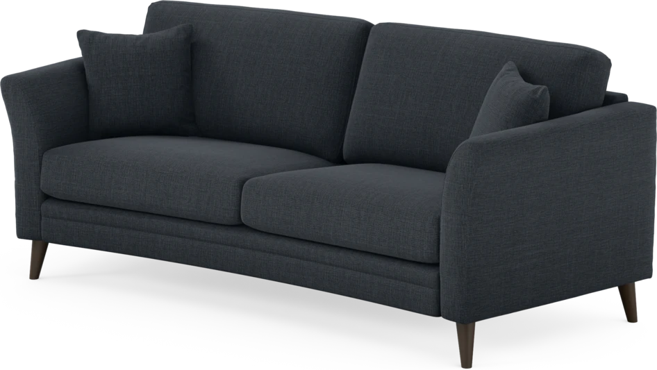 Eden - 2,5-sits soffa svängd - Blå