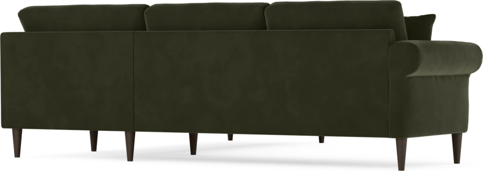 Eden - Hörnsoffa, 2,5+2,5-sits - Grön