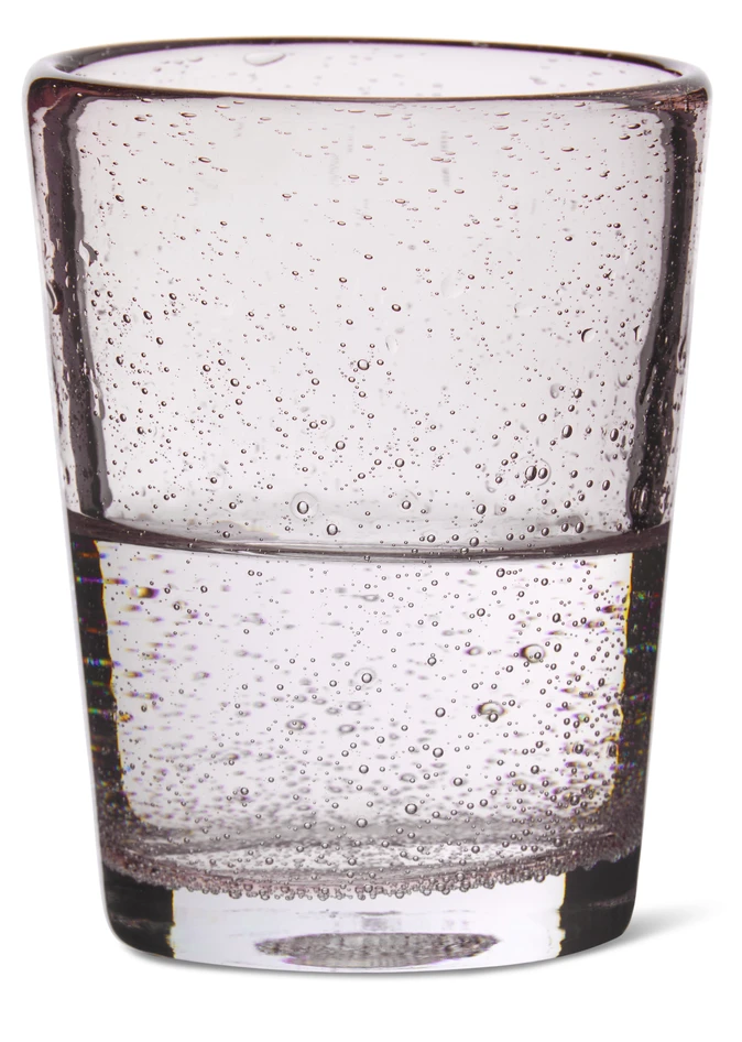 Bubbles - Glas, H 10 Ø 8 cm, 20 cl - Rosa