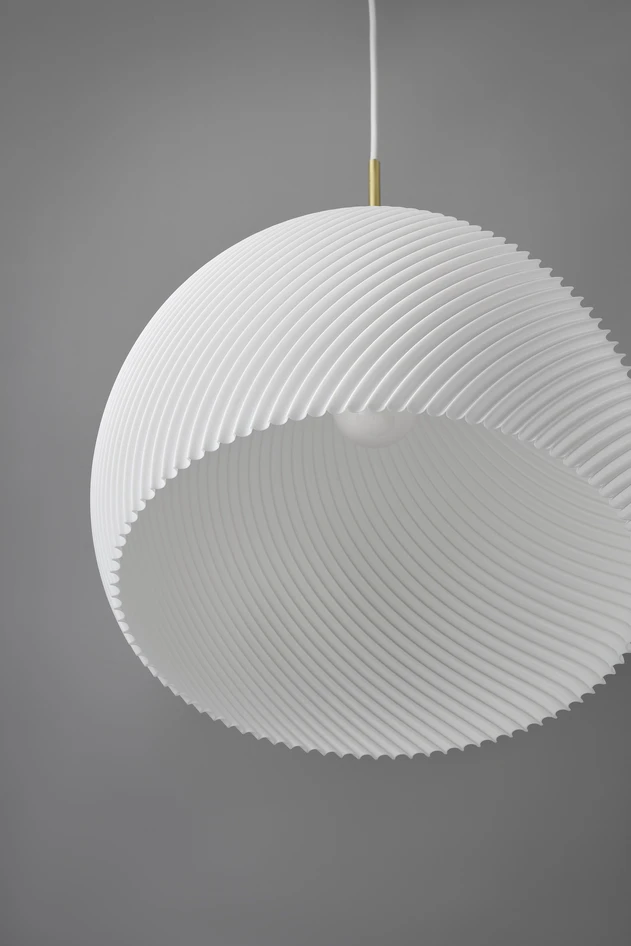 Sienna - Taklampa H44 Ø38,5 cm - Vit