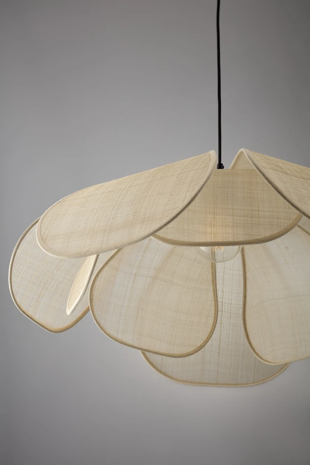 Ottilia - Taklampa H25 Ø80 cm - Beige