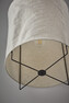 Hilma - Taklampa,  H60 Ø45 cm - Beige