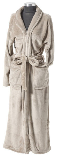 Sandra - Morgonrock, S/M - Beige