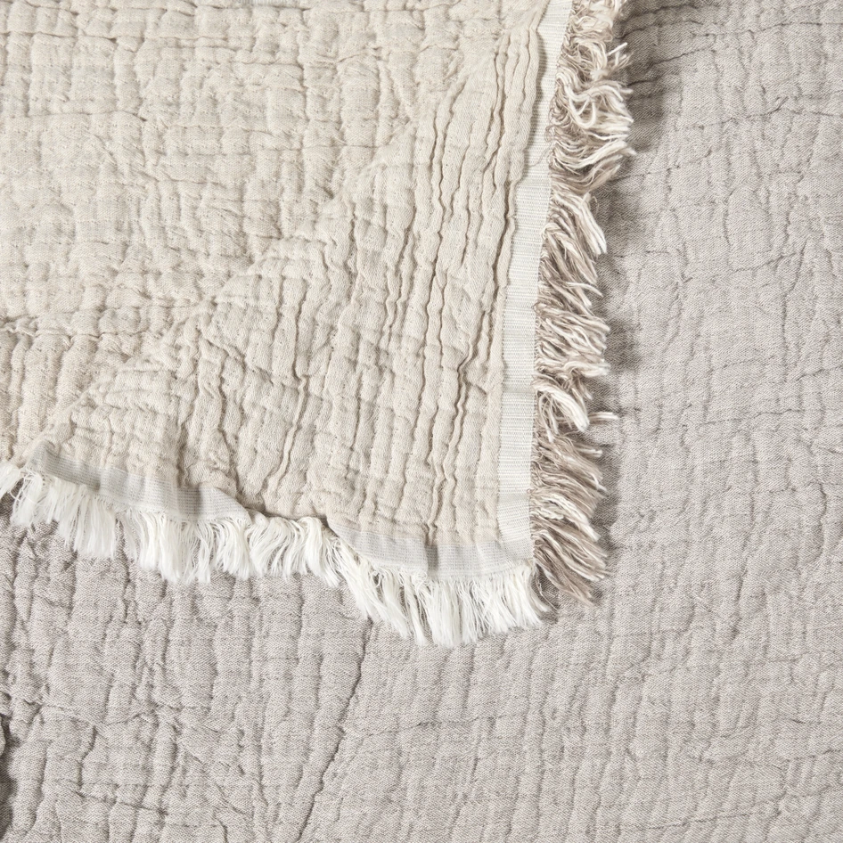 Adelia - Överkast, 260x260 cm - Beige