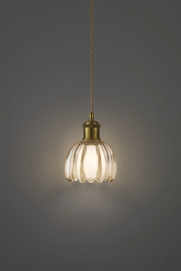 Filippa - Fönsterlampa H17 Ø12 cm - Gul