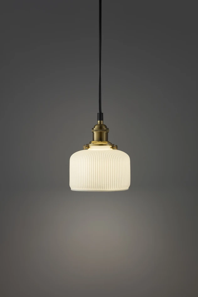 Majlis - Fönsterlampa H18 cm Ø13,5 cm  - Vit