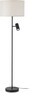 Elias - Golvlampa H150 Ø40 cm - Svart