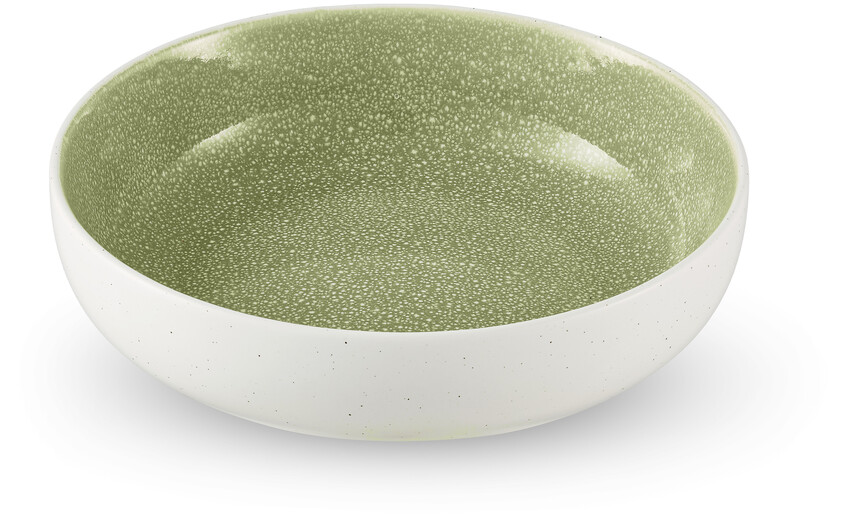 Lykke - Djup tallrik, Ø 20,3 cm - Grön