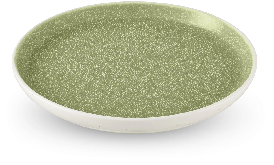 Lykke - Assiett, Ø 21 cm - Grön
