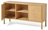 Emilio - Skänk, 140x40x75 cm - Beige
