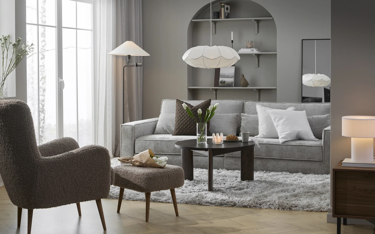 Cole - Golvlampa, H157 Ø55 cm - inspiration