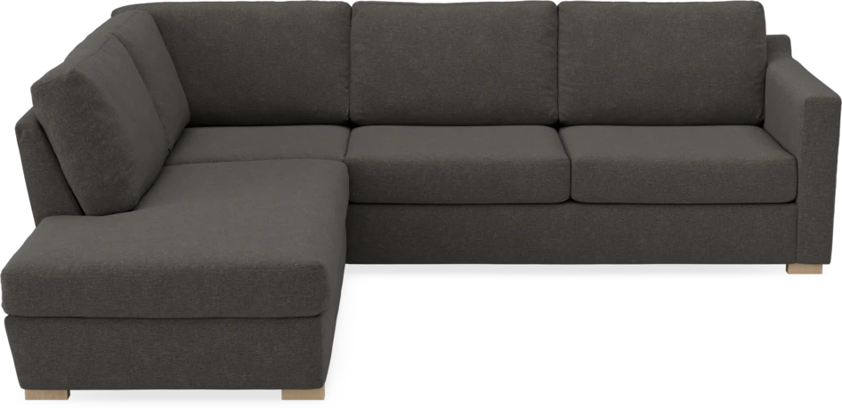 Friday - 2,5-sits soffa med divan vänster - Grå