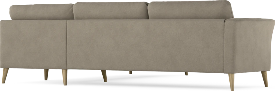 Bridge - Hörnsoffa, 3+3-sits - Beige