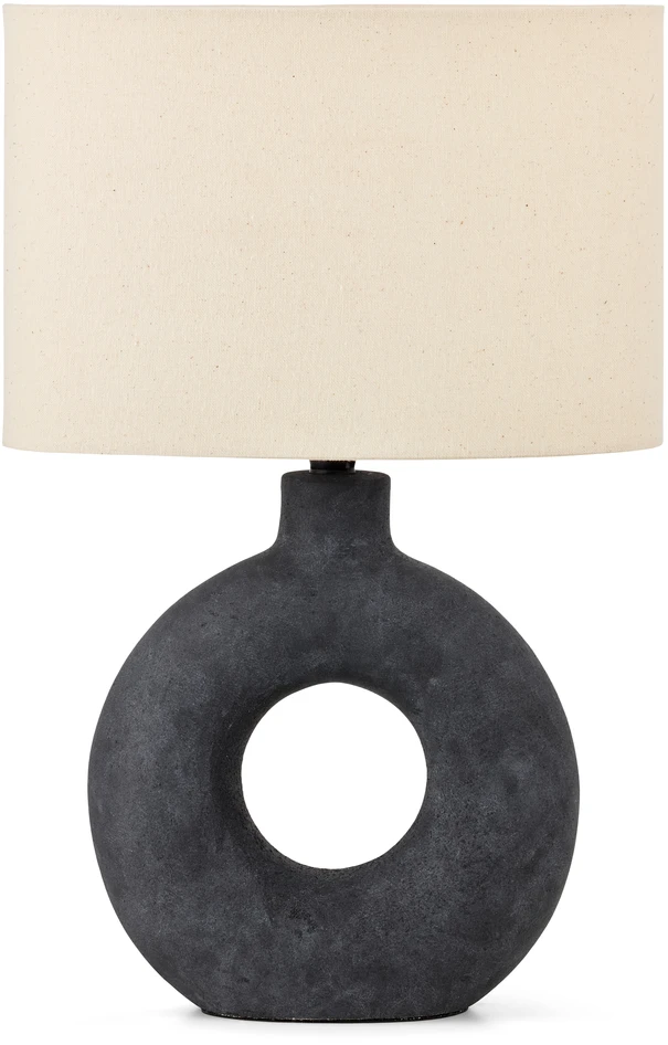 Meja - Bordslampa, H45 B14 cm - Svart