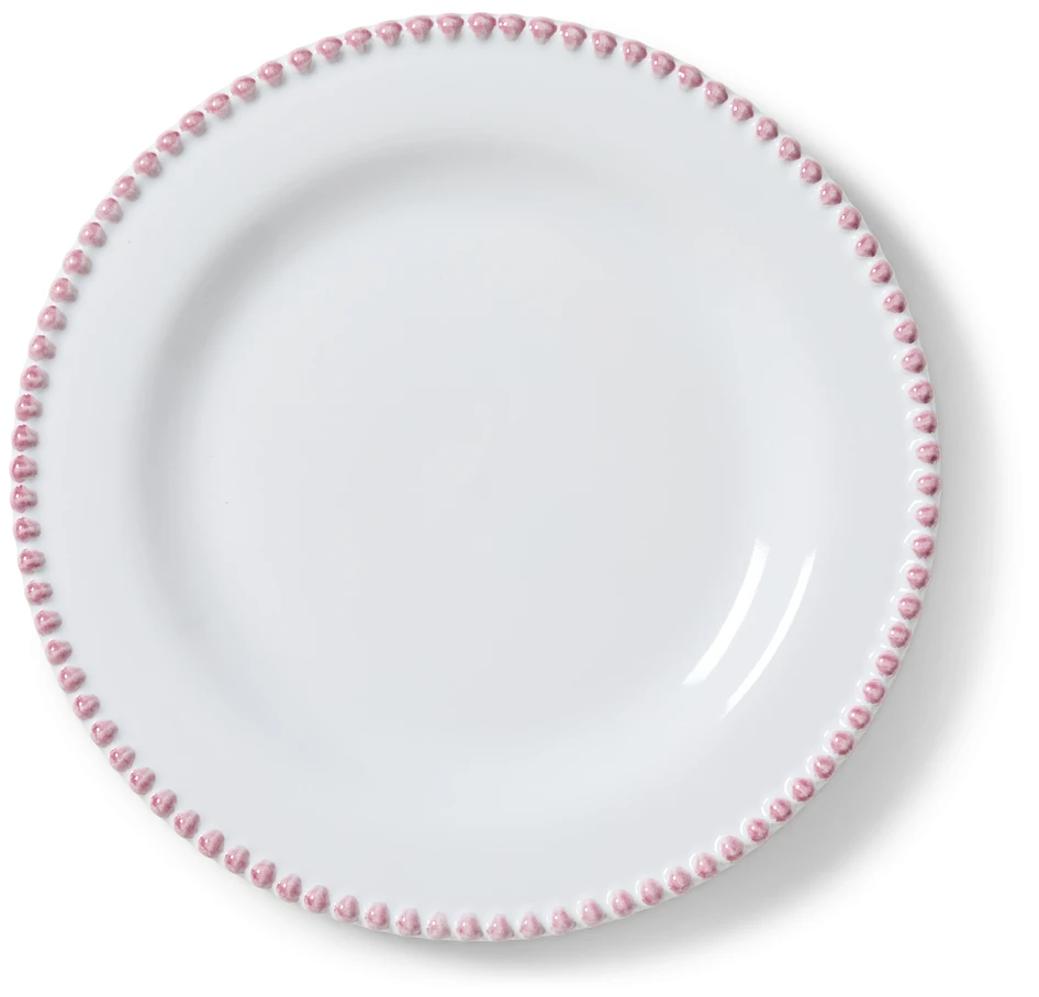 Leonor - Assiett, Ø 24 cm - Rosa