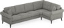 Eden - Hörnsoffa, 3+1-sits - Grå