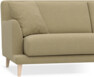 Macy Lux - 3-sits soffa - Gul