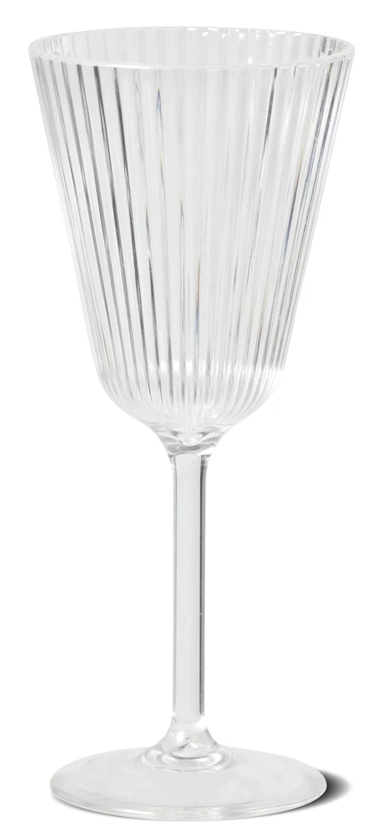 Sofia - Vinglas i plast, H 19,3 Ø 8,3, 23 cl - Vit