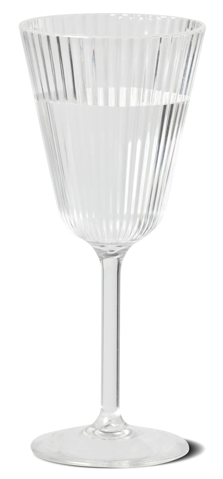 Sofia - Vinglas i plast, H 19,3 Ø 8,3, 23 cl - Vit