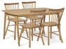 Nashua - Matgrupp med 4 stolar Vista - Beige