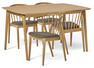 Nashua - Matgrupp med 4 stolar Sixten - Beige