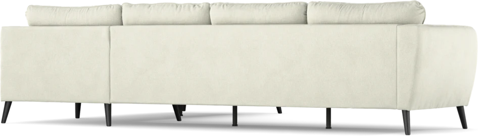 County - Hörnsoffa, 3+2-sits - Vit