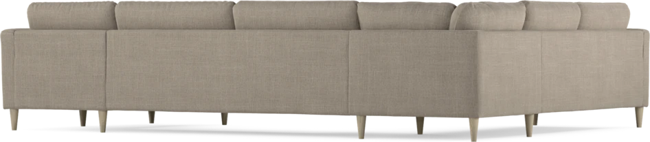 Bridge - Hörnsoffa, 2+3-sits med schäslong höger - Beige