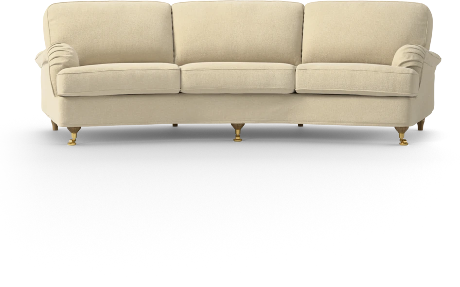 Oxford - 3-sits soffa svängd - Beige