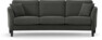 Eden - 3-sits soffa svängd - Grå