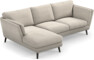 Madison Lux - 2-sits soffa med schäslong vänster - Beige