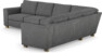 Friday - Hörnsoffa, 3+2-sits - Grå